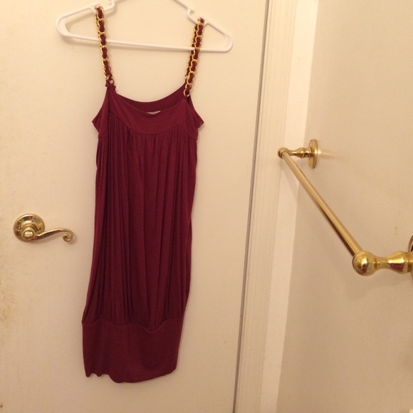 Maroon dress