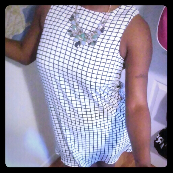 Black and white dress!!