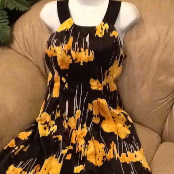 The Limited floral dress size 4