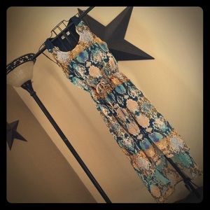 Love it forever multi colored dress