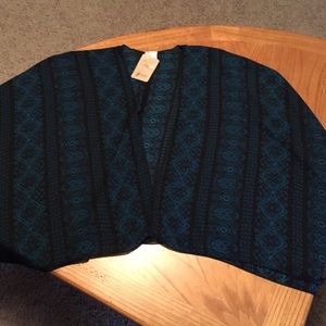 Beautiful dark blue and black kimono