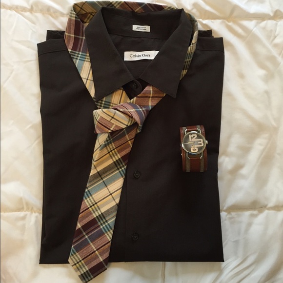 Calvin Klein Other - 🎉FINAL PRICE! Men's long sleeve collard shirt. 👔