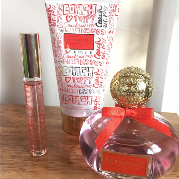 Coach Poppy perfume gift set