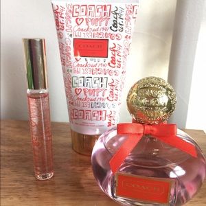Coach Poppy perfume gift set