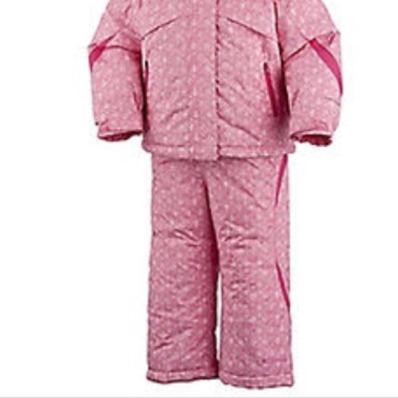 Toddler girl 3t Columbia snow bib
