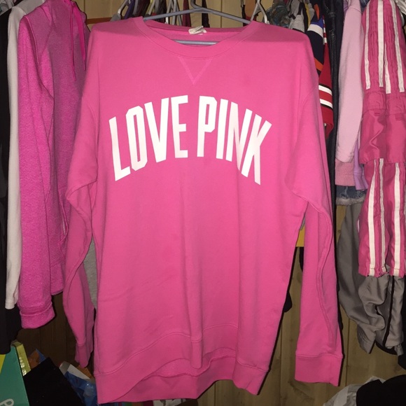 VS PINK Boyfriend Crew Sweatshirt 💟