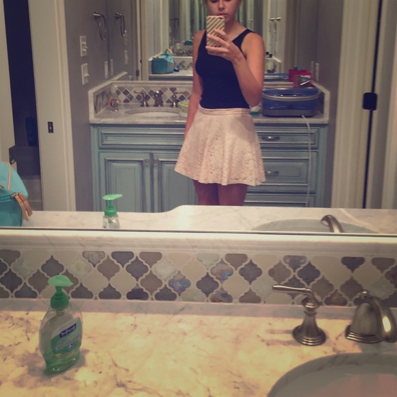 A cute lace skirt