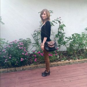 The Sak Deena Flap Crossbody (Leather)