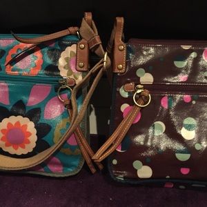 Bundle, two fossil bags.