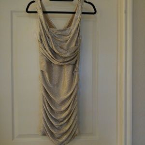 Shimmery sleeveless dress
