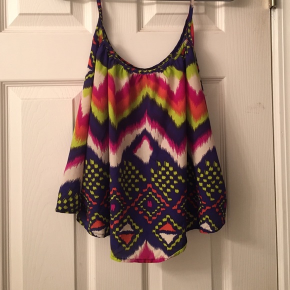XXI multicolored top