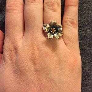 James Avery Flower Ring