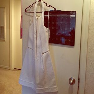 White Calvin Klein dress