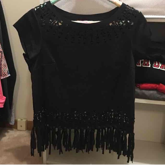 Fringe shirt