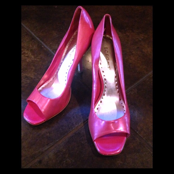 BCBG Hot Pink Heels