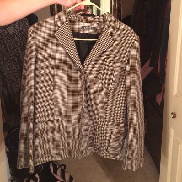 Black and Tan blazer