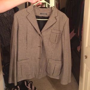 Black and Tan blazer