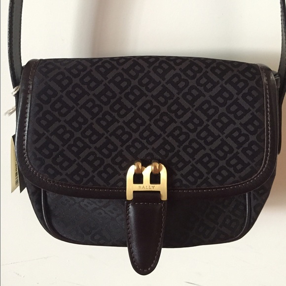 New BALLY Crossbody Leather Bag