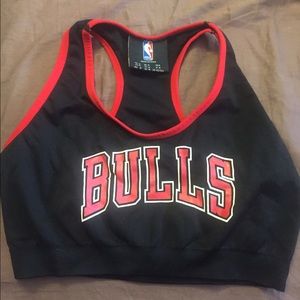 Bulls sports bra