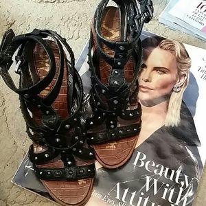 Sam edelman spike sandals with heel