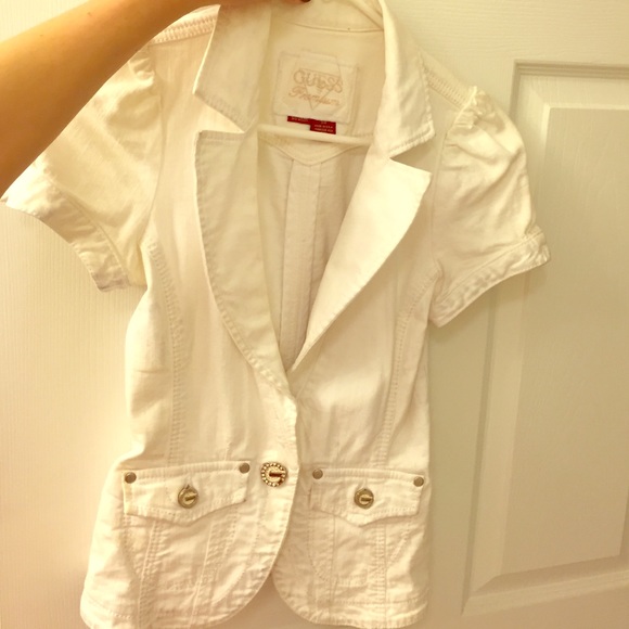 GUESS short sleeve jean jacket