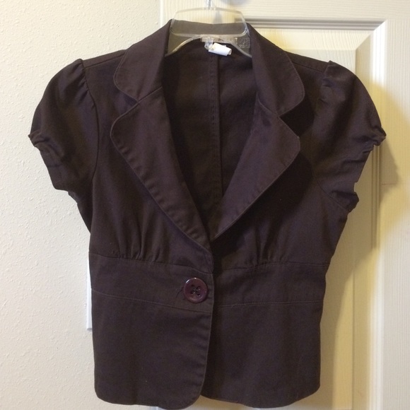 Brown blazer