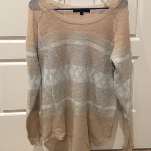 Cream sweater