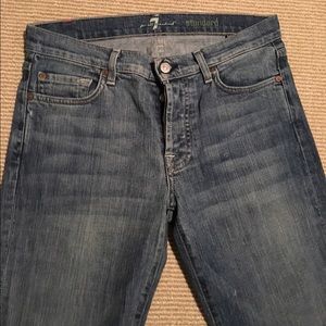 🌸🌸SOLD🌸🌸7 for all Mankind straight leg jeans