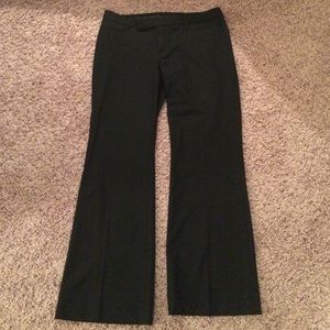 Black boot cut dress pants