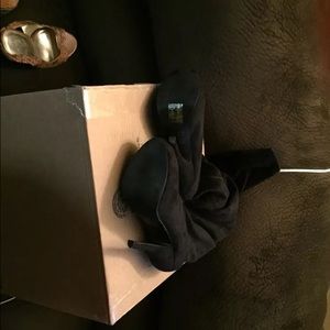 Black Forever 21 Over The Knee Boots