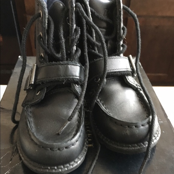 Sold❗️ Black toddler polo boots - Picture 2 of 4