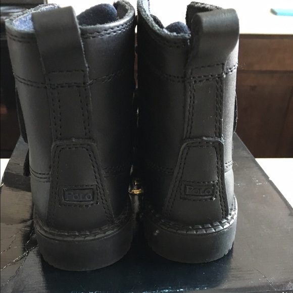 Sold❗️ Black toddler polo boots - Picture 3 of 4