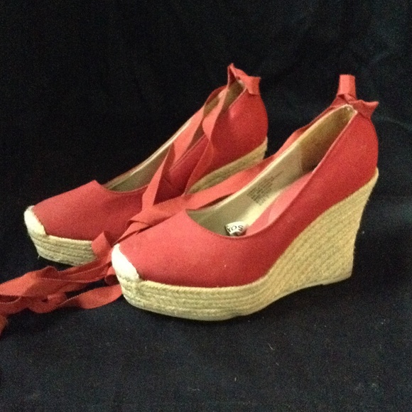 Red mesh wedge