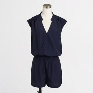 J.Crew Factory Wrap Front Romper