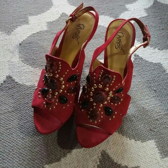 Beaded shoes