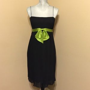 Black spaghetti strap