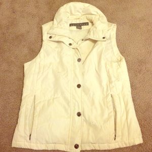 Cream vest