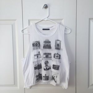 Rare Brandy Melville vintage camera tank 💞