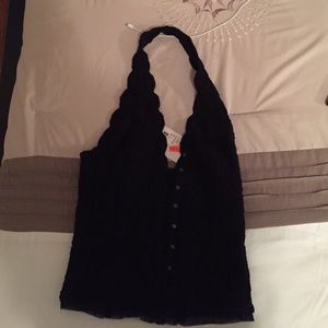 KIMCHI BLUE HALTER TOP