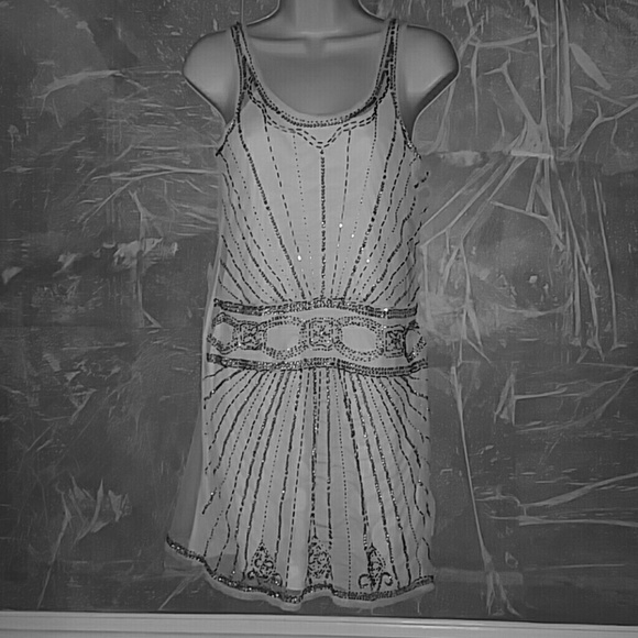 Fun 50's style bead embellished dress