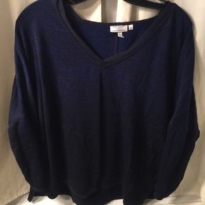 Blue/black stylish sweater