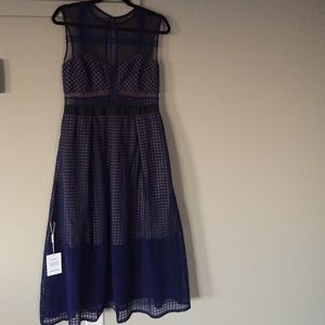 Brand new! Sheer panel maxi dress.