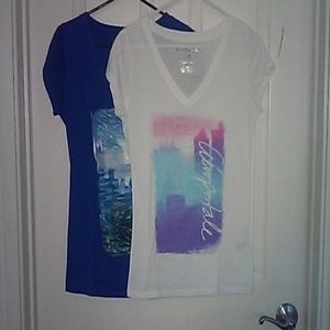 2 Aeropostale V-neck
