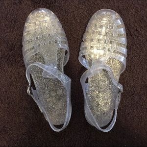 Sparkly clear Jellys