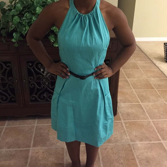 Jessica Simpson halter dress