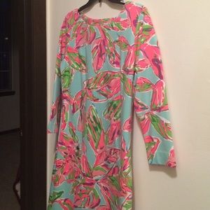 LILLY PULITZER IN THE VIAS CHARLENE SHIFT DRESS