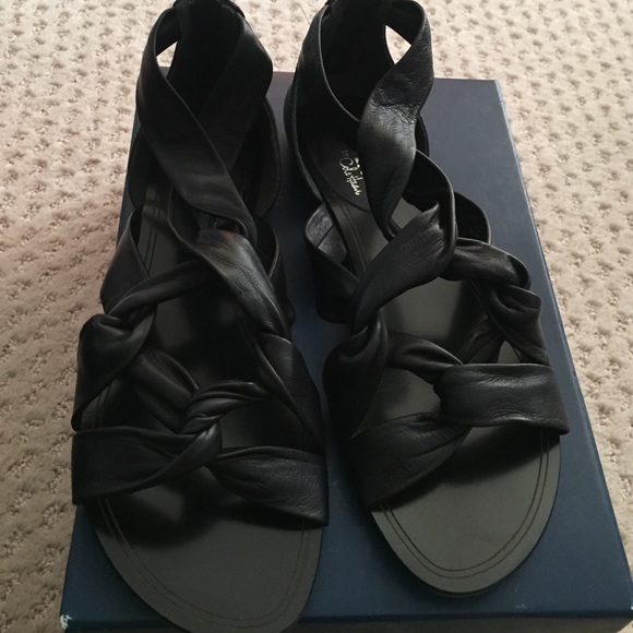 Cole Haan leather sandals-NEVER BEEN WORN