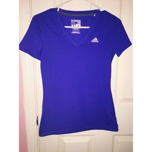 Adidas v neck tee