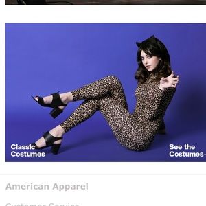 Brand new kitty costume.