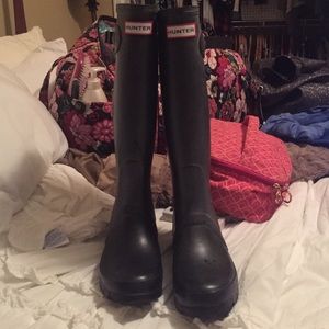 Black Hunter Boots
